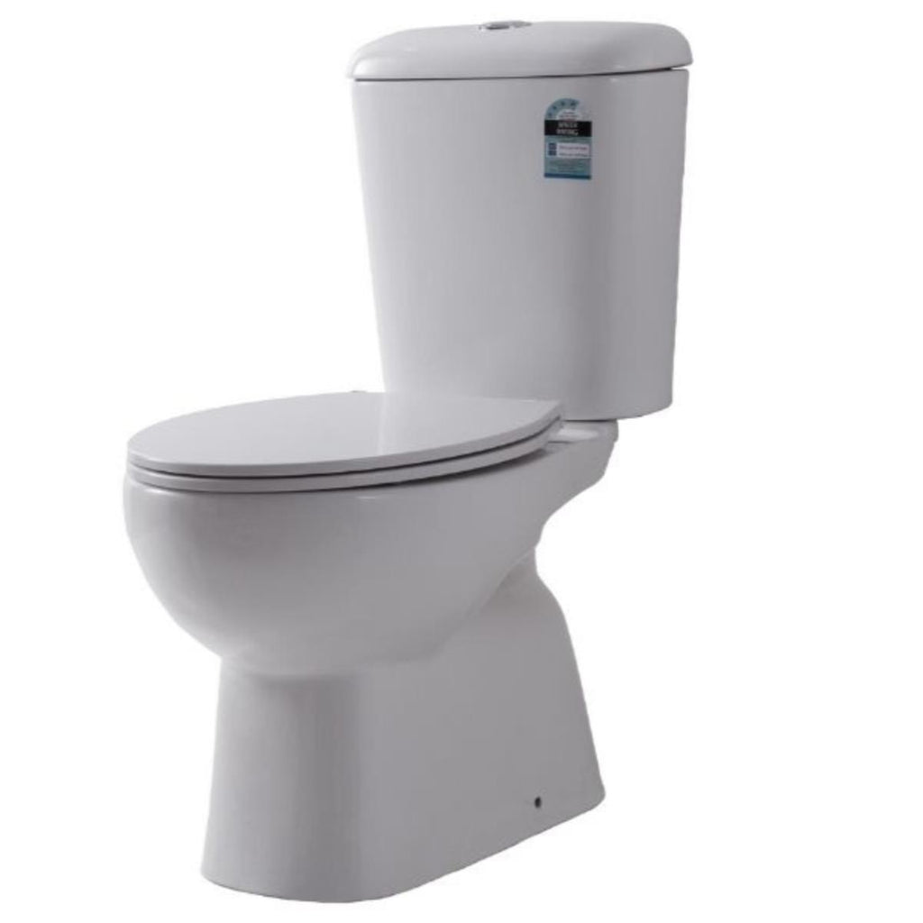 Vogue Casey Rimless Nano Close Coupled Toilet Suite - Hera BathwareS - Trap
