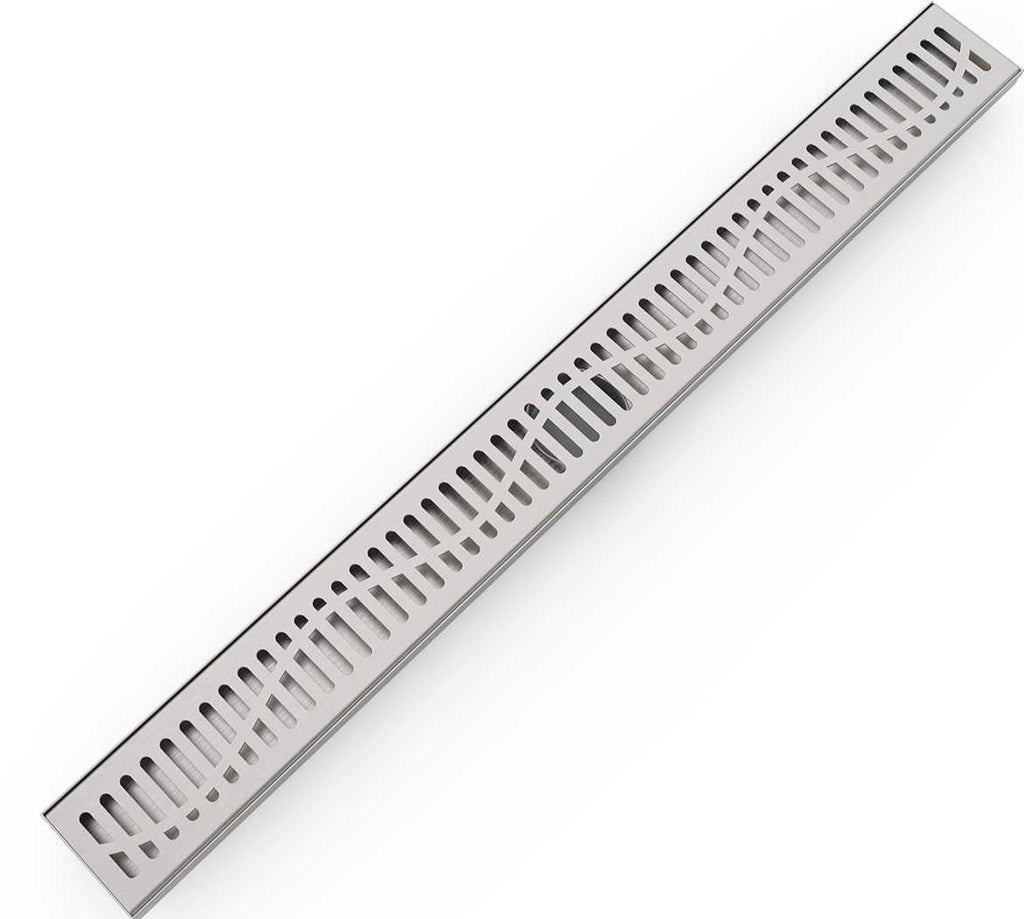 Wave Style Grate - Hera Bathware600MMNo Lip