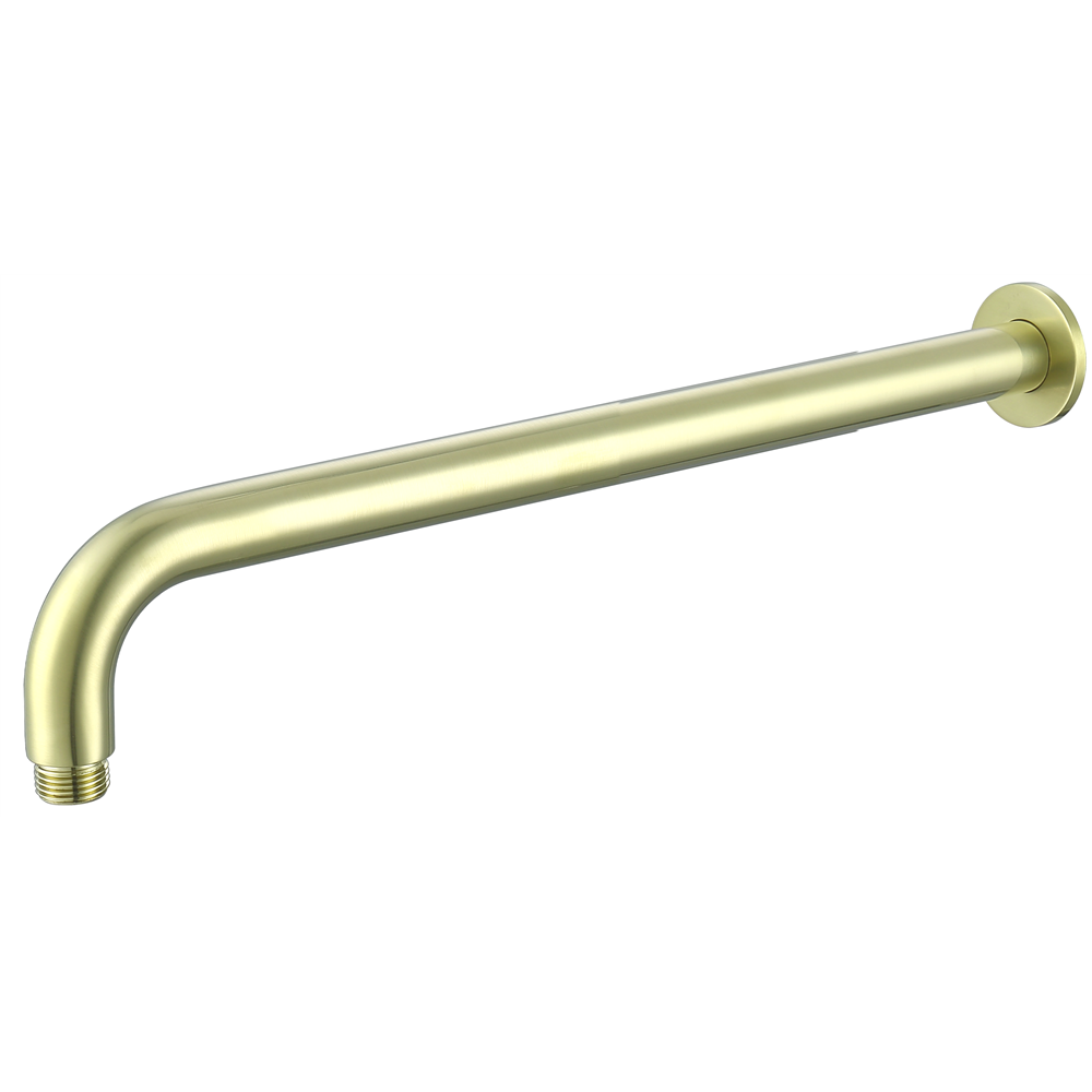 Mica Wall Shower Arm – 450mm – Curved - Hera Bathware