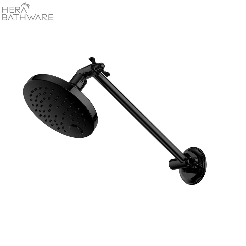 X PLUS ALL DIRECTION SHOWER HEAD MATTE BLACK - Hera BathwareMatte Black