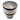 Xulu 40mm Bath Pop - Up Waste - Hera BathwareGun Metal