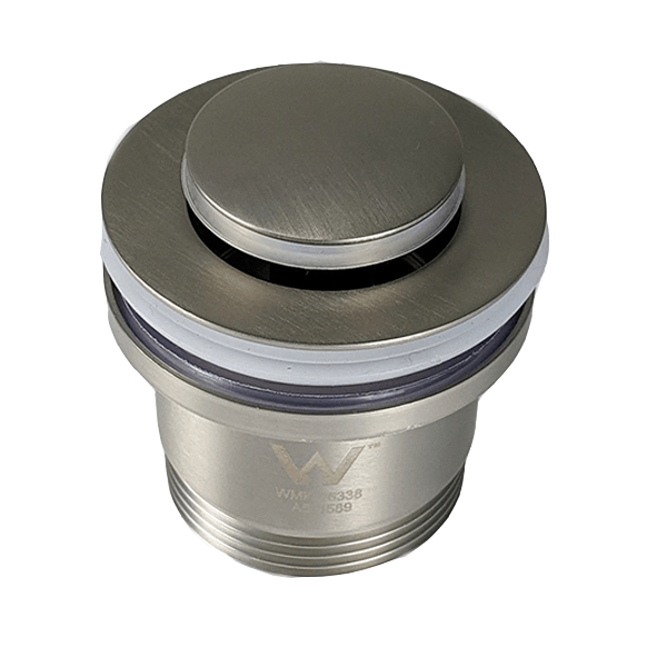 Xulu Universal Pop - Up Waste - Hera BathwareBrushed Nickel