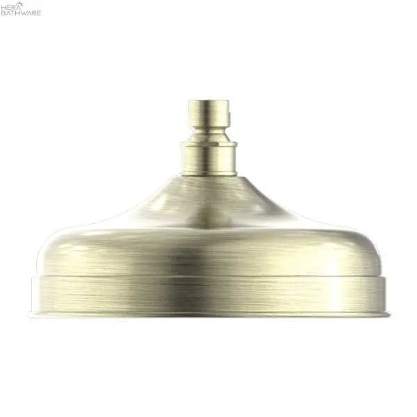 YORK Shower Head 200mm - Hera BathwareAged Brass
