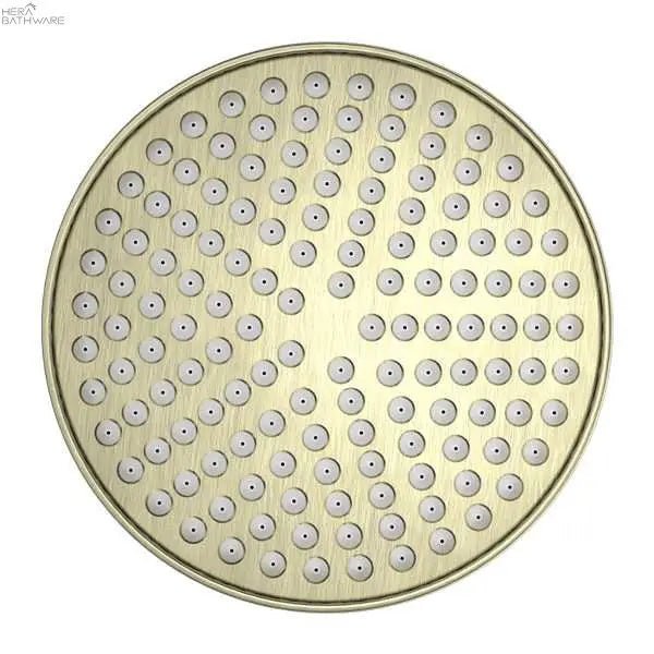 YORK Shower Head 200mm - Hera BathwareAged Brass
