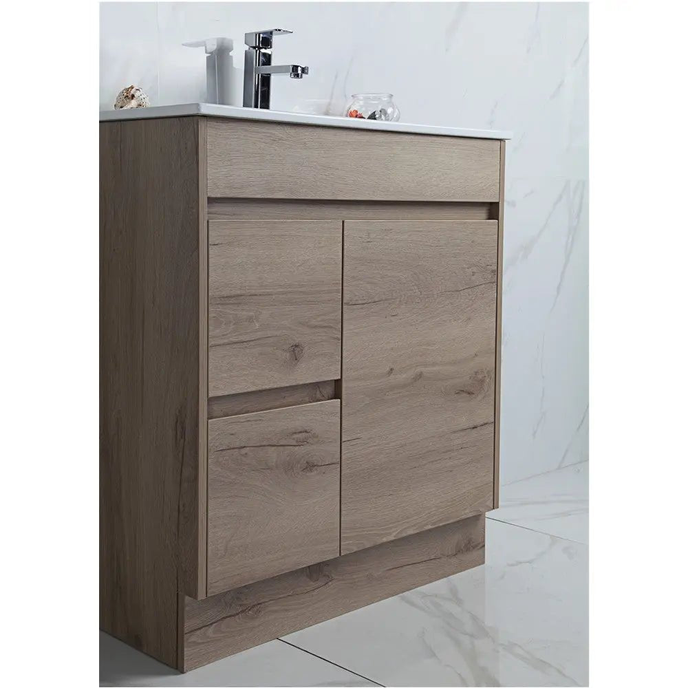 York Timber Slim Look Free Standing Drawers on Right/Left - 750mm - Hera BathwareCabinet OnlyDrawers on Left