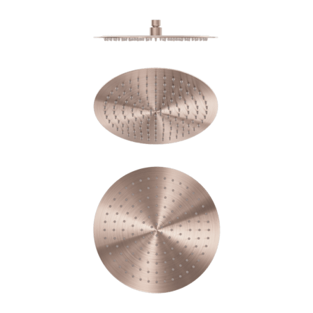 ZEN SS316L 300MM Outdoor Round Shower Head - Hera BathwareBrushed Bronze