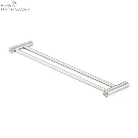 Zen SS316L 600mm Outdoor Towel Rail - Hera BathwareDouble Towel RailsBrushed Nickel