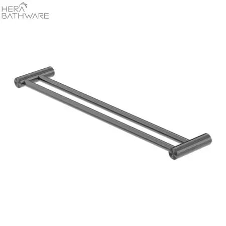 Zen SS316L 600mm Outdoor Towel Rail - Hera BathwareDouble Towel RailsGraphite