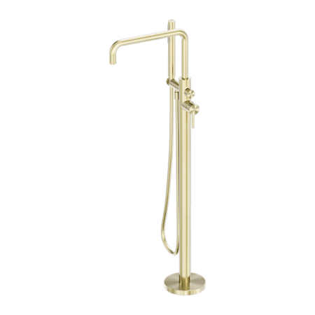 Zen SS316L Freestanding Bath Mixer - Hera BathwareBrushed Nickel