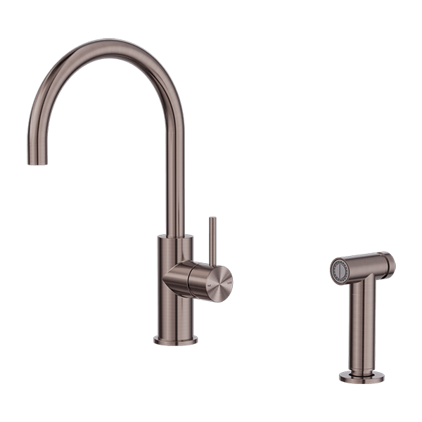 Zen SS316L Outdoor Kitchen Mixer With Hand Spray - Hera BathwareGraphite
