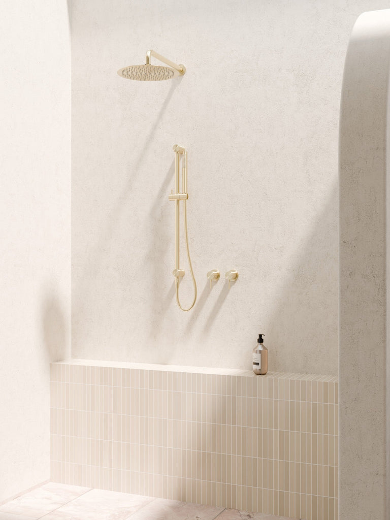 Zen SS316L Outdoor Shower Mixer - Hera BathwareBrushed Gold