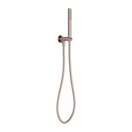 Zen SS316L Outdoor Shower on Bracket - Hera BathwareBrushed Bronze