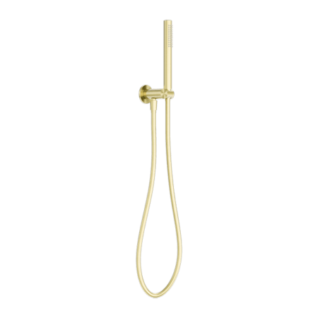 Zen SS316L Outdoor Shower on Bracket - Hera BathwareBrushed Gold