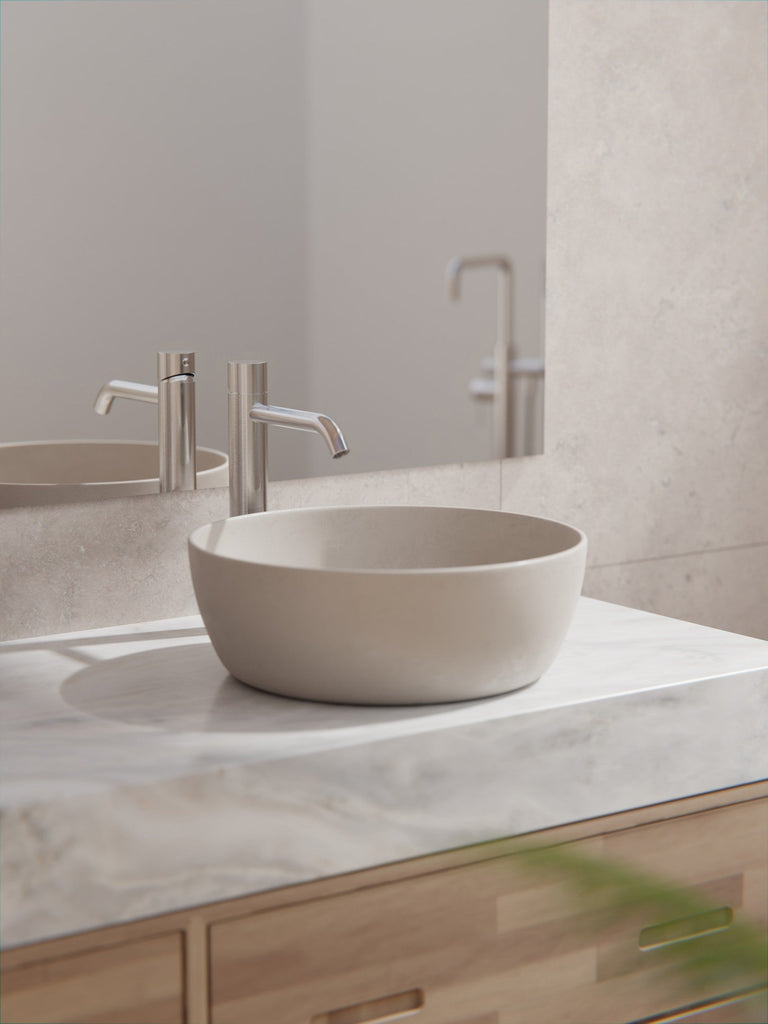 Zen SS316L Outdoor Tall Basin Mixer (Pin - less) - Hera BathwareBrushed Nickel