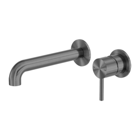 Zen SS316L Outdoor Wall Basin/Bath Seperate Mixer 185mm/230mm Spout - Hera Bathware185mmGraphite