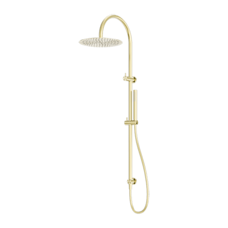 Zen SS316L Twin Shower - Hera BathwareBrushed Gold