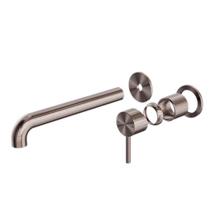 Zen SS316L Wall Basin/Bath Seperate Mixer 185mm/230mm Spout (Trim Kits Only) - Hera Bathware185mmBrushed Bronze