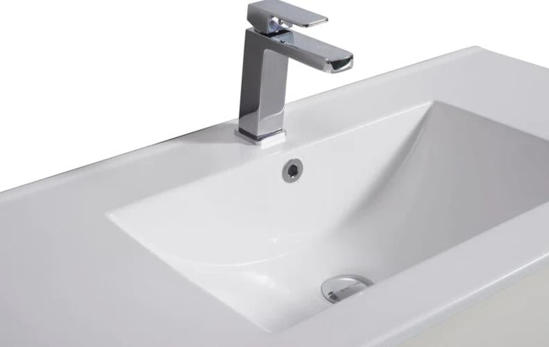 BNK Noble Free Standing 600mm Satin White Bathroom Cabinet 448.00 at Hera Bathware