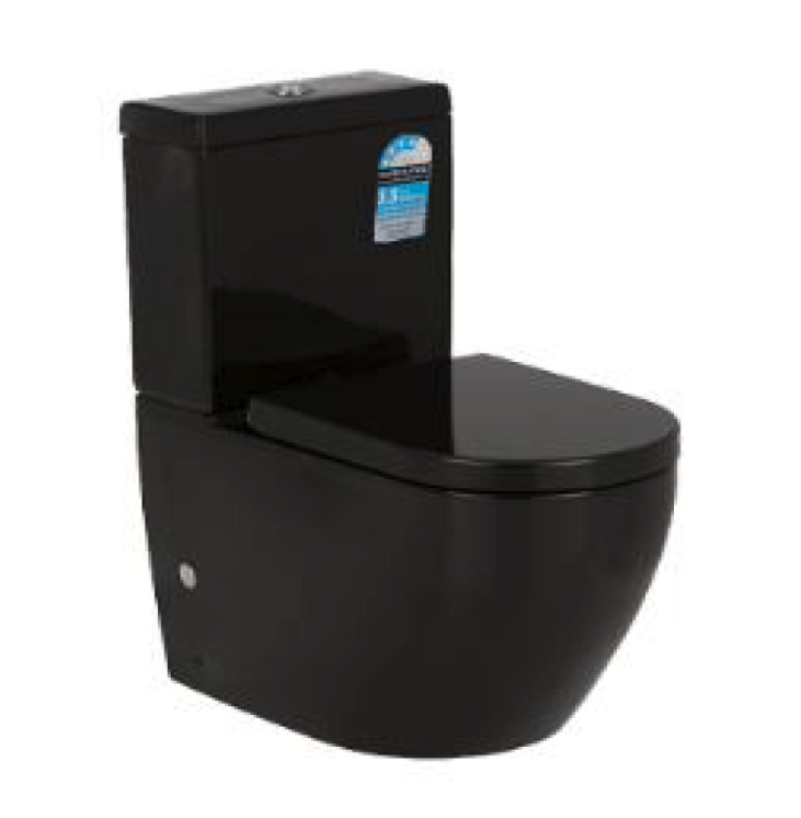 KDK Bathware Vede Tornado Toilet Suite - Matte Black toliet suite 699.95 at Hera Bathware