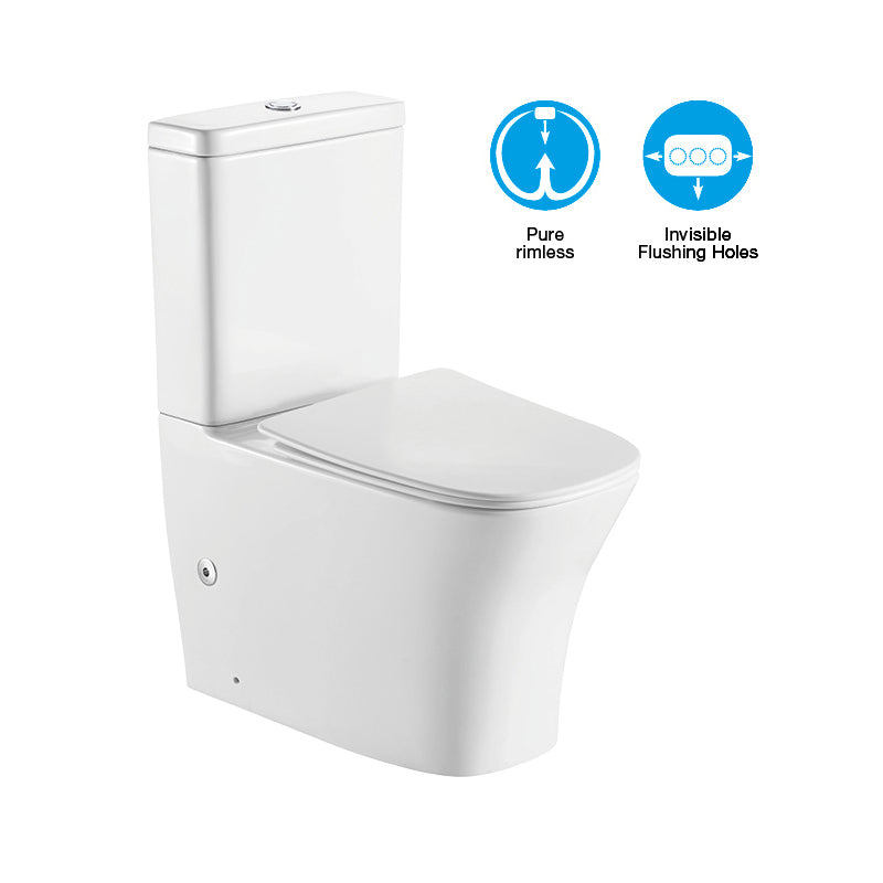 BNK CUNEO Pure Rimless Toilet BL-107-TPT 609.00 at Hera Bathware