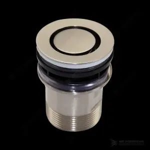 40mm Basin Pop Down Waste 21801 | Art Australia - Hera BathwareBrushed Nickel