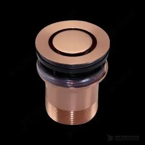40mm Basin Pop Down Waste 21801 | Art Australia - Hera BathwareBrushed Rose Gold
