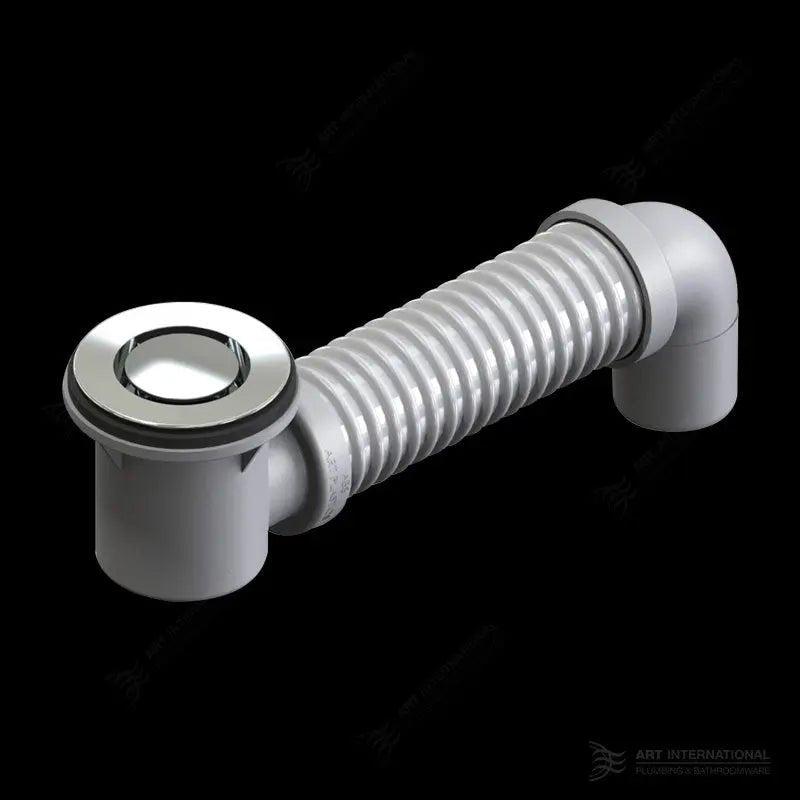 40mm Bath Bend Pop Down with Connector 21831 | Art Australia - Hera BathwareChrome