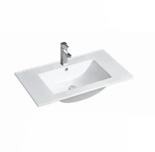 750mm Crystal Ceramic Basin - Top - Hera Bathware