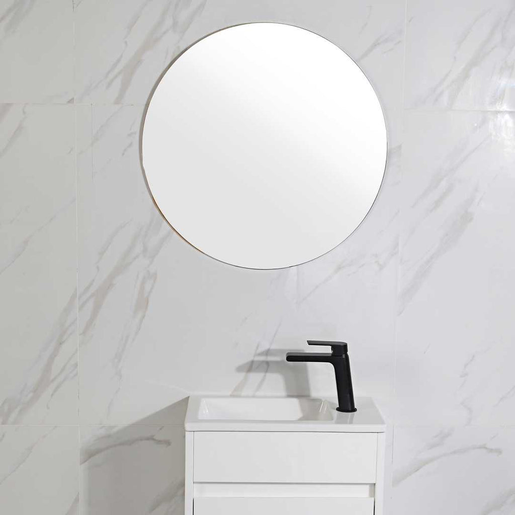 Aulic Brant Gloss White Free Standing Mini Vanity 465mm  at Hera Bathware