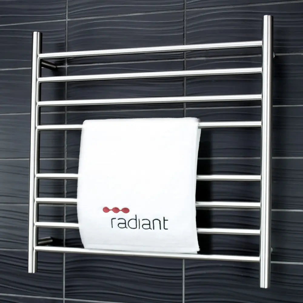 Radiant Brushed Satin Heated Ladder Towel Rails (240V) 508.50 at Hera Bathware