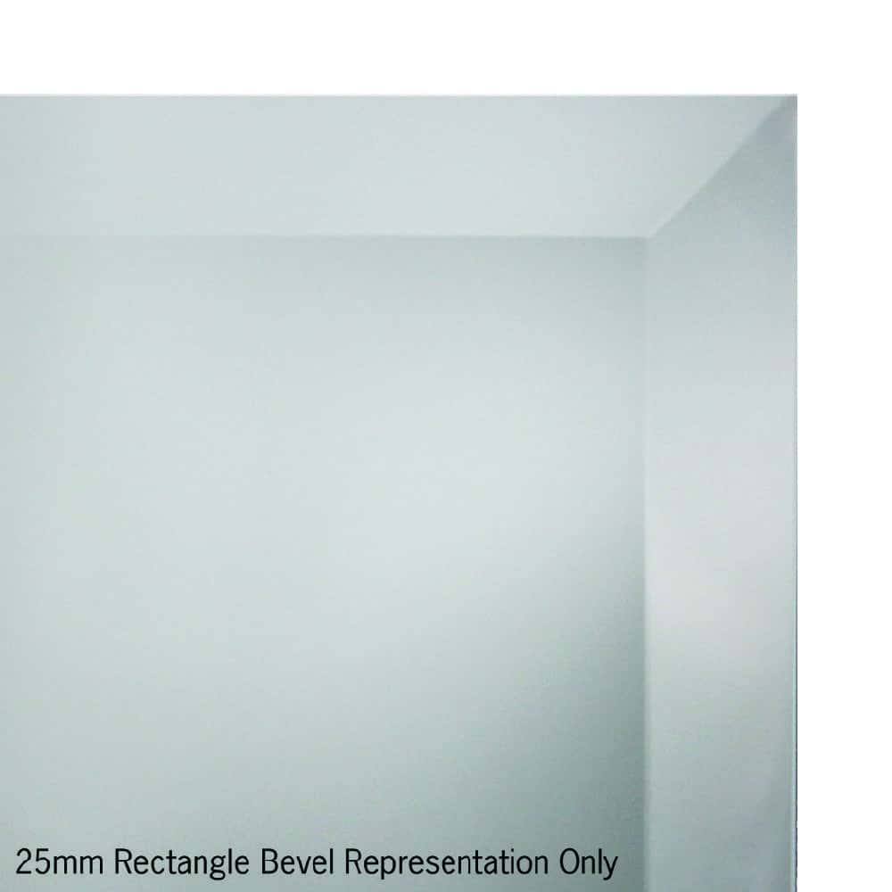 Thermogroup Rectangular Bevel Edge Mirror with Demister 384.00 at Hera Bathware