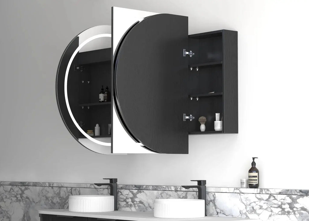 Otti Bondi LED Shaving Cabinet 900/1200/1500/1800mm | Hera Bathware