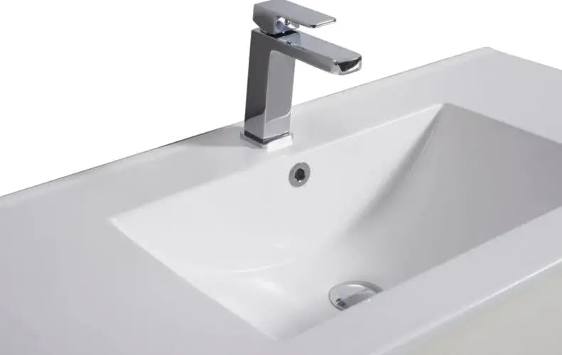 BNK Noble Free Standing 900mm Satin White Bathroom Cabinet  at Hera Bathware