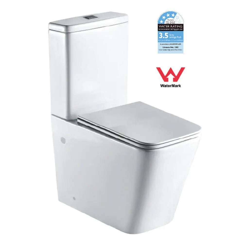 Best Bm T2093A Back to Wall Rimless Toilet Suite  at Hera Bathware