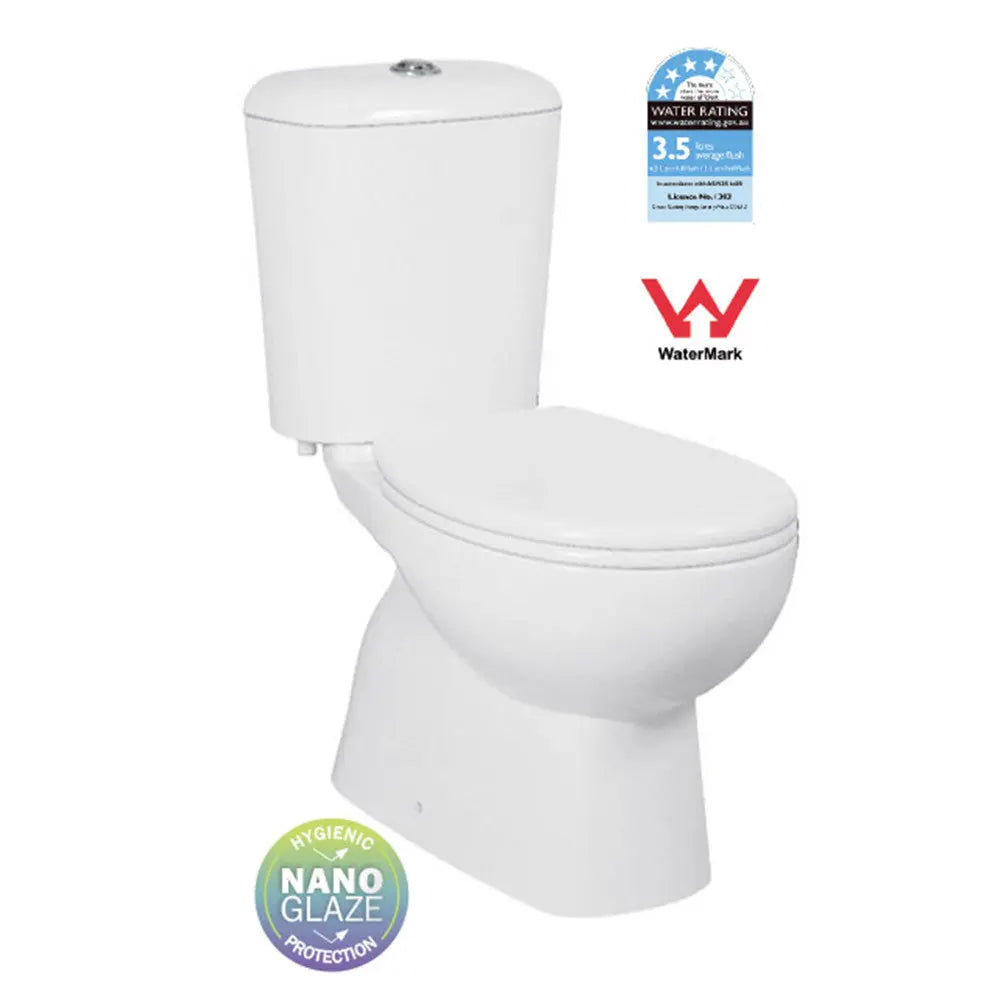 Best Bm T6009P Rimless Close Couple Toilet Suite  at Hera Bathware