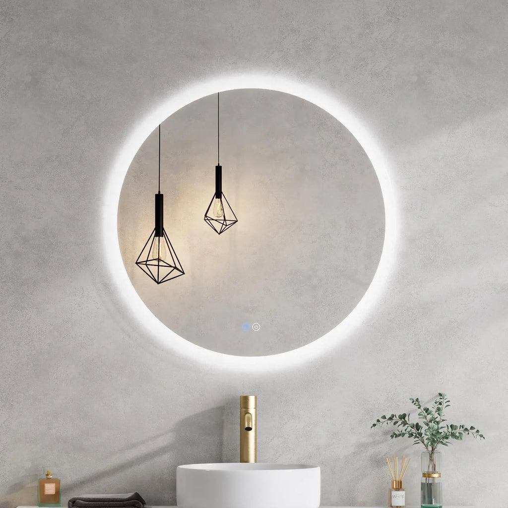 Bathstore Aura Round LED Mirror