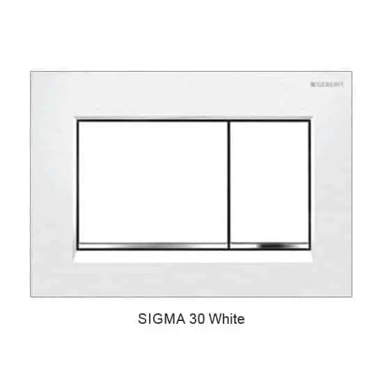 Avis Matte Black in wall Toilet With Geberit Cistern - Hera BathwareMatte BlackSigma 30 White