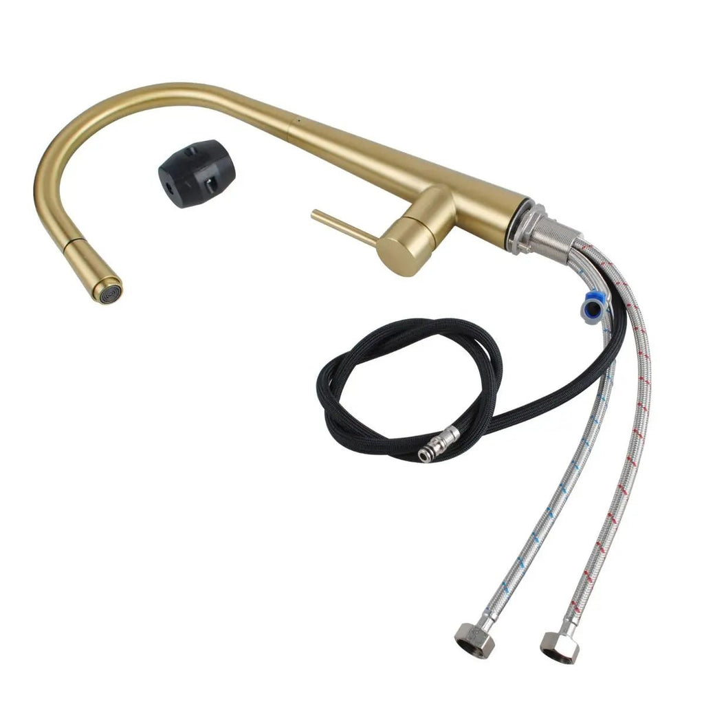 BELLA Pull Out Kitchen Mixer - Hera BathwareChrome