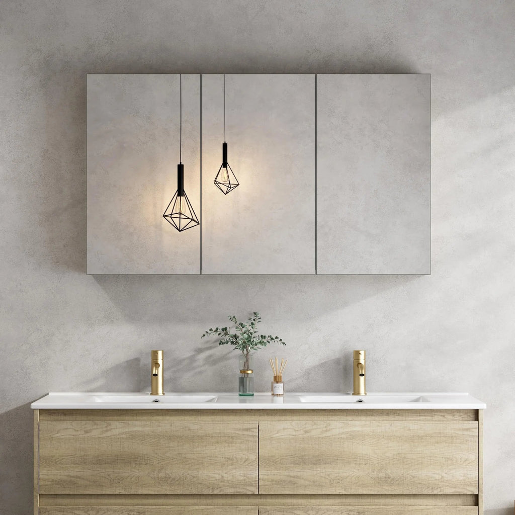 Bellay, Venezia & Miami Timber Look Shaving Cabinet - Hera Bathware1200mm