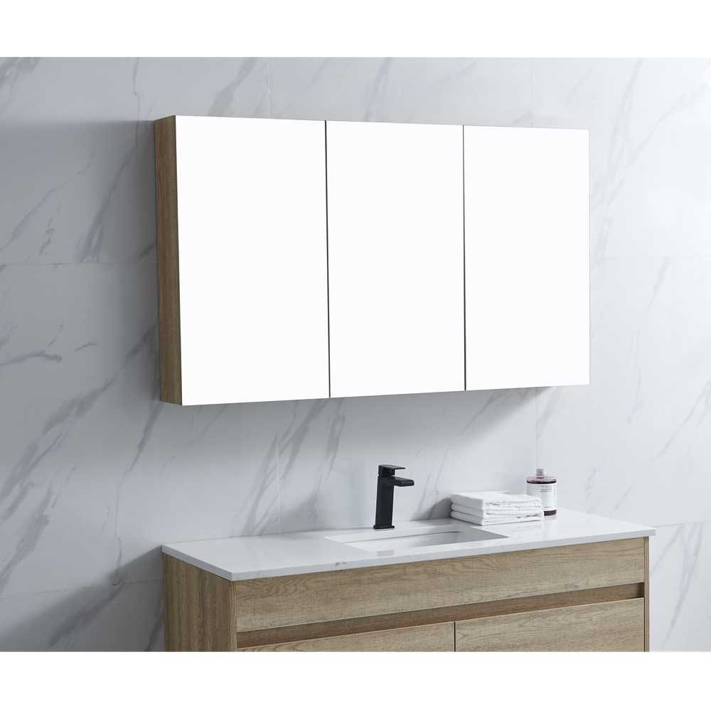 Bellay, Venezia & Miami Timber Look Shaving Cabinet - Hera Bathware1200mm