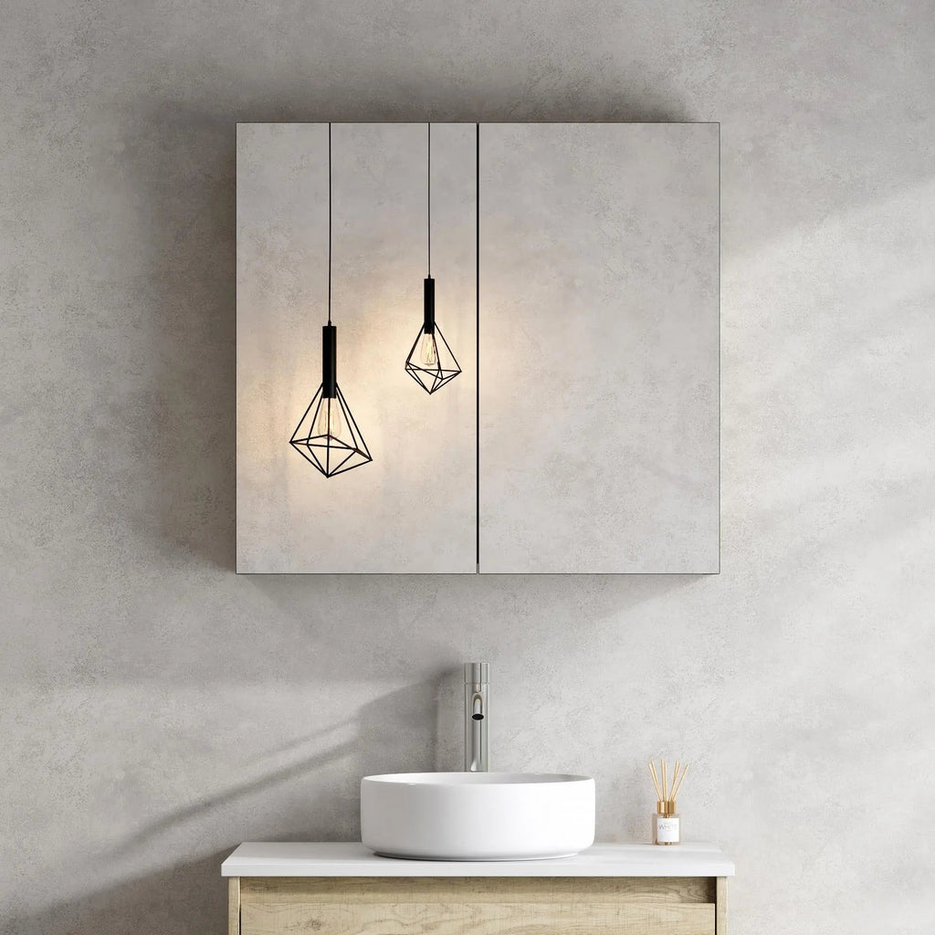 Bellay, Venezia & Miami Timber Look Shaving Cabinet - Hera Bathware600mm