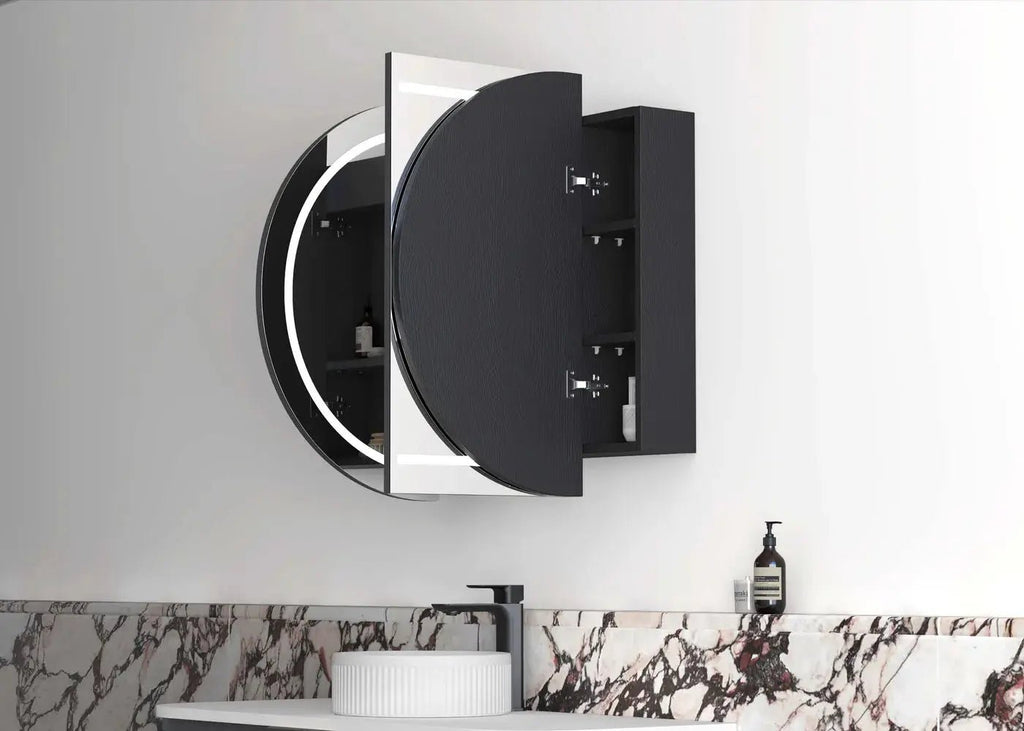 Bondi LED Shaving Cabinet 900/1200/1500/1800mm - Hera BathwareNatural Oak1200mm