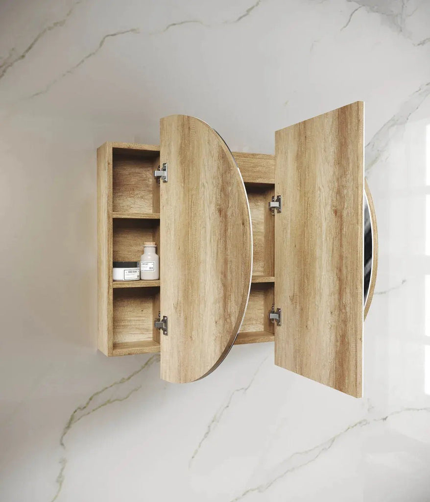 Bondi LED Shaving Cabinet 900/1200/1500/1800mm - Hera BathwareMatte White900mm