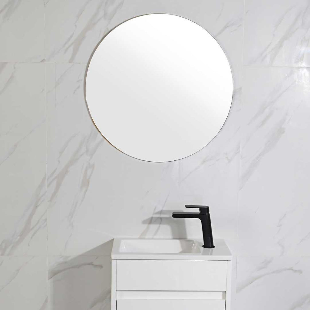 Brant Gloss White Free Standing Mini Vanity 465mm - Hera BathwareCabinet Only