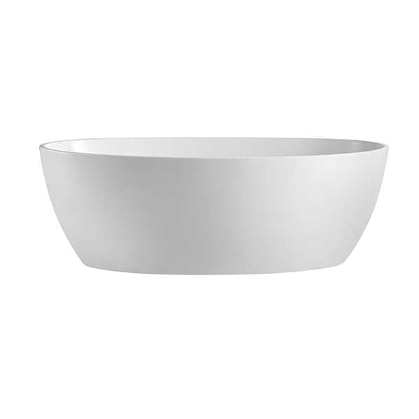 BTT Series Free Standing Bathtub - Gloss /Matte White - Hera Bathware1540mmGloss White