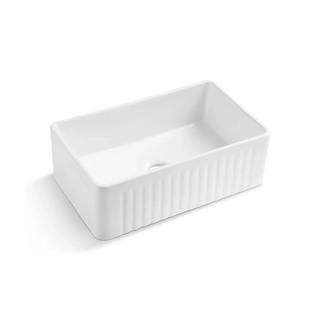 BUTLER SINK 765X455X255MM - Hera BathwareGloss White
