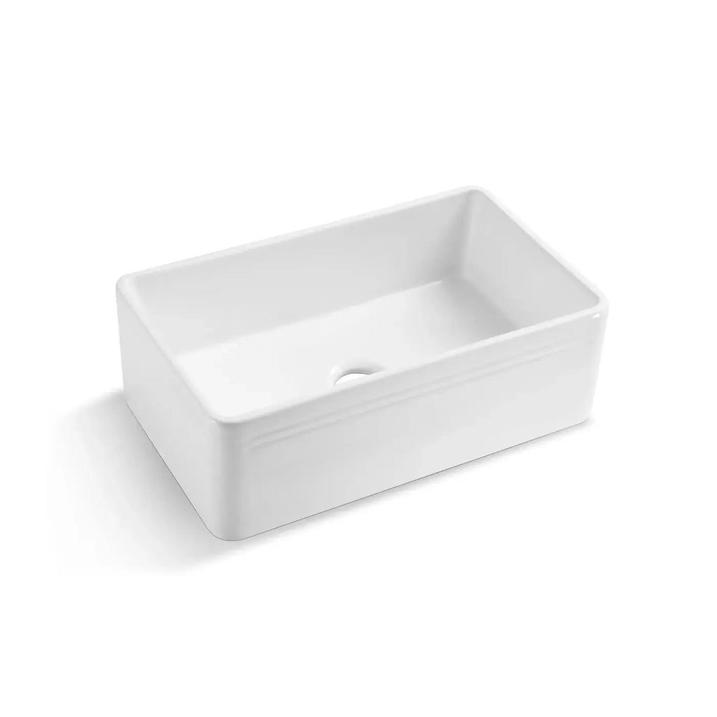 BUTLER SINK 765X455X255MM - Hera BathwareGloss White
