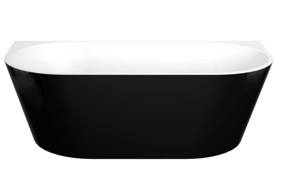 Elivia Back to Wall Bathtub - Gloss Black - Hera BathwareGloss Black1500mm