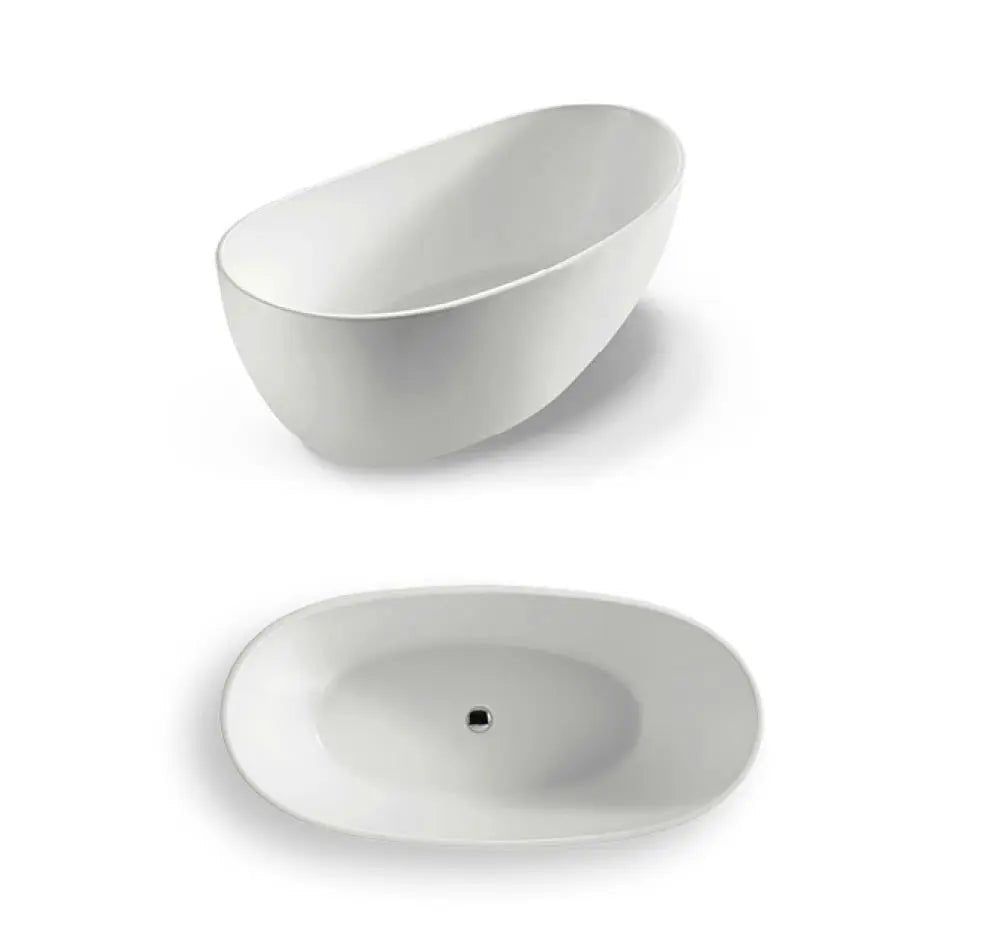 Gubbio Free Standing Bathtub - Gloss White - Hera Bathware1500mmGloss White