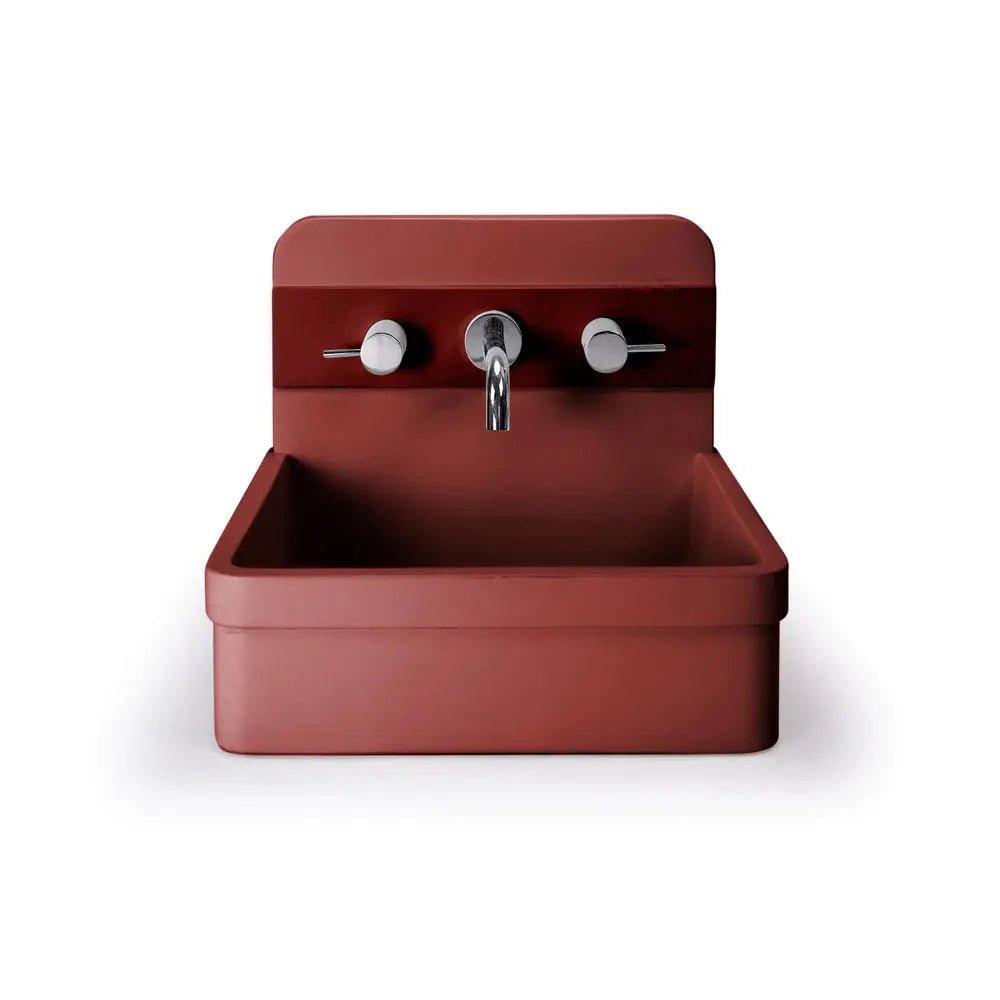 HERBERT BASIN - TWO TONE - WALL HUNG - Hera BathwareClay